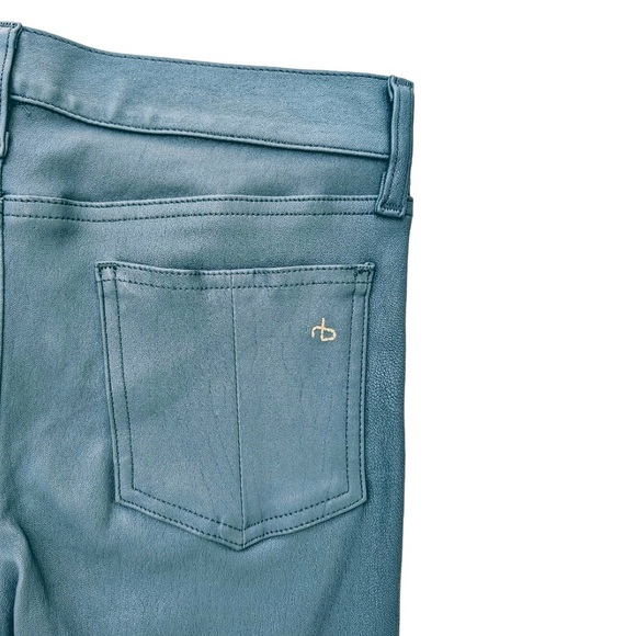 Rag & Bone high-rise skinny lamb leather pant Sz. 26 P NWOT - Picture 6 of 11